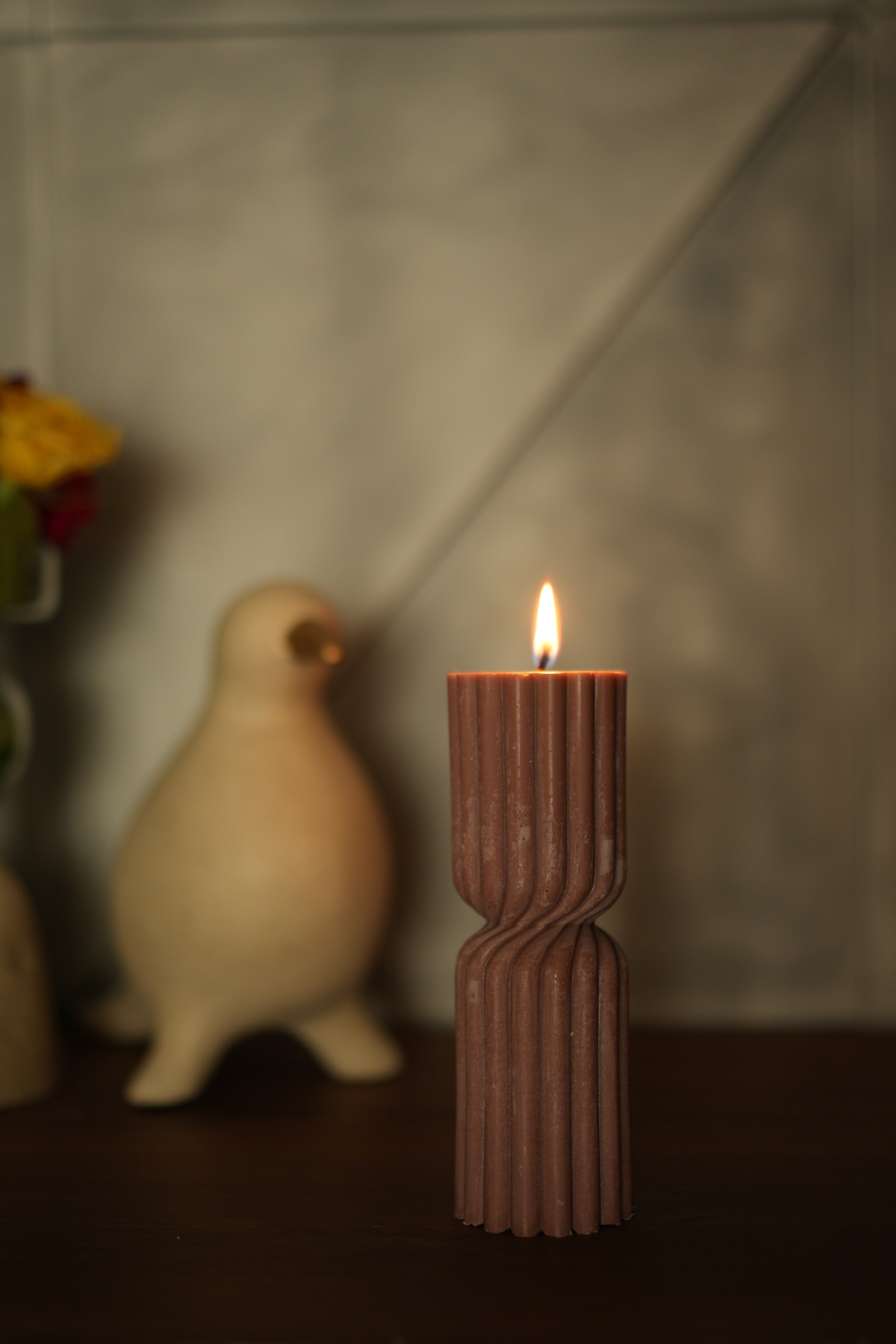Hourglass Candle