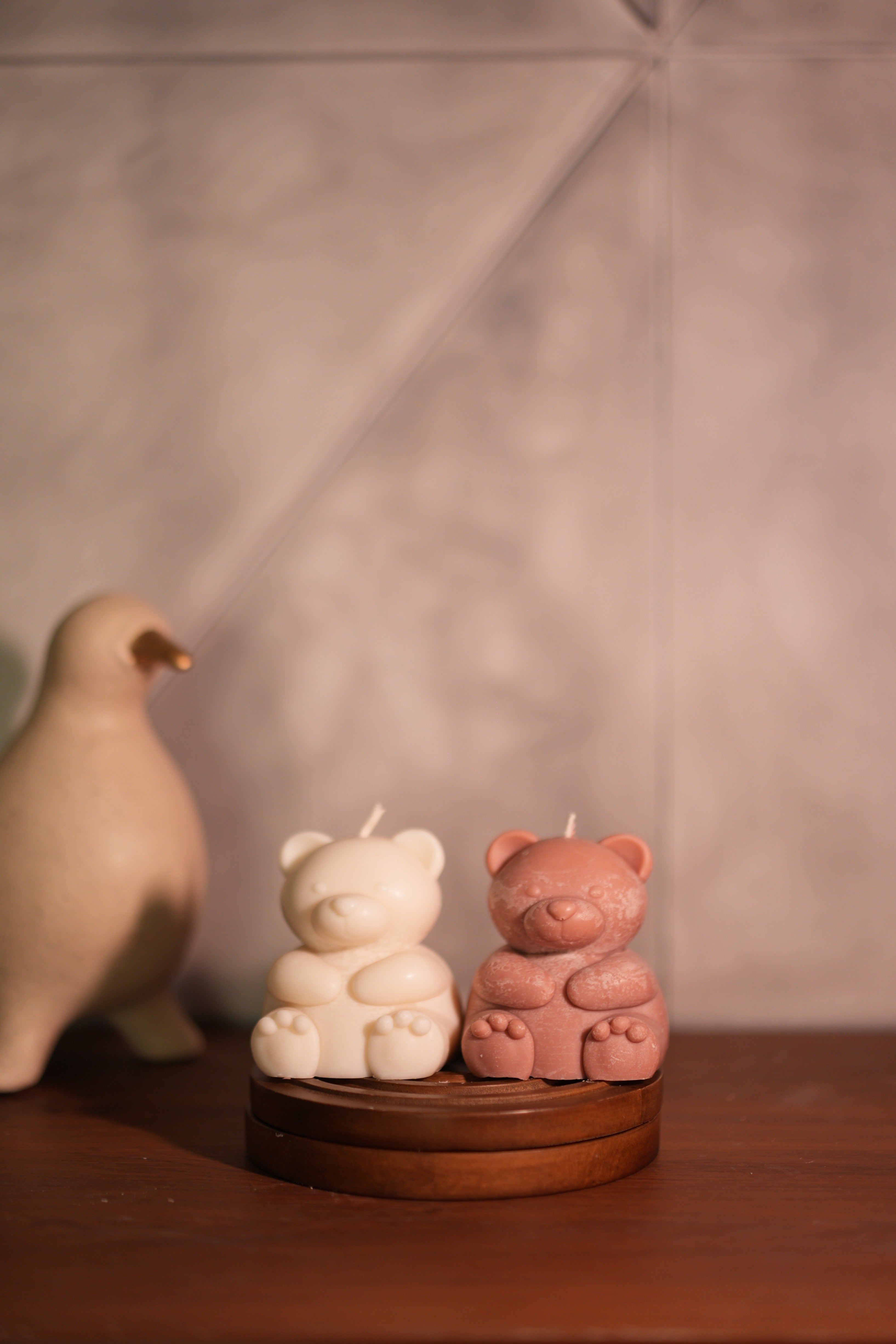 Teddy Candle