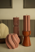 Heart Pillar Candle